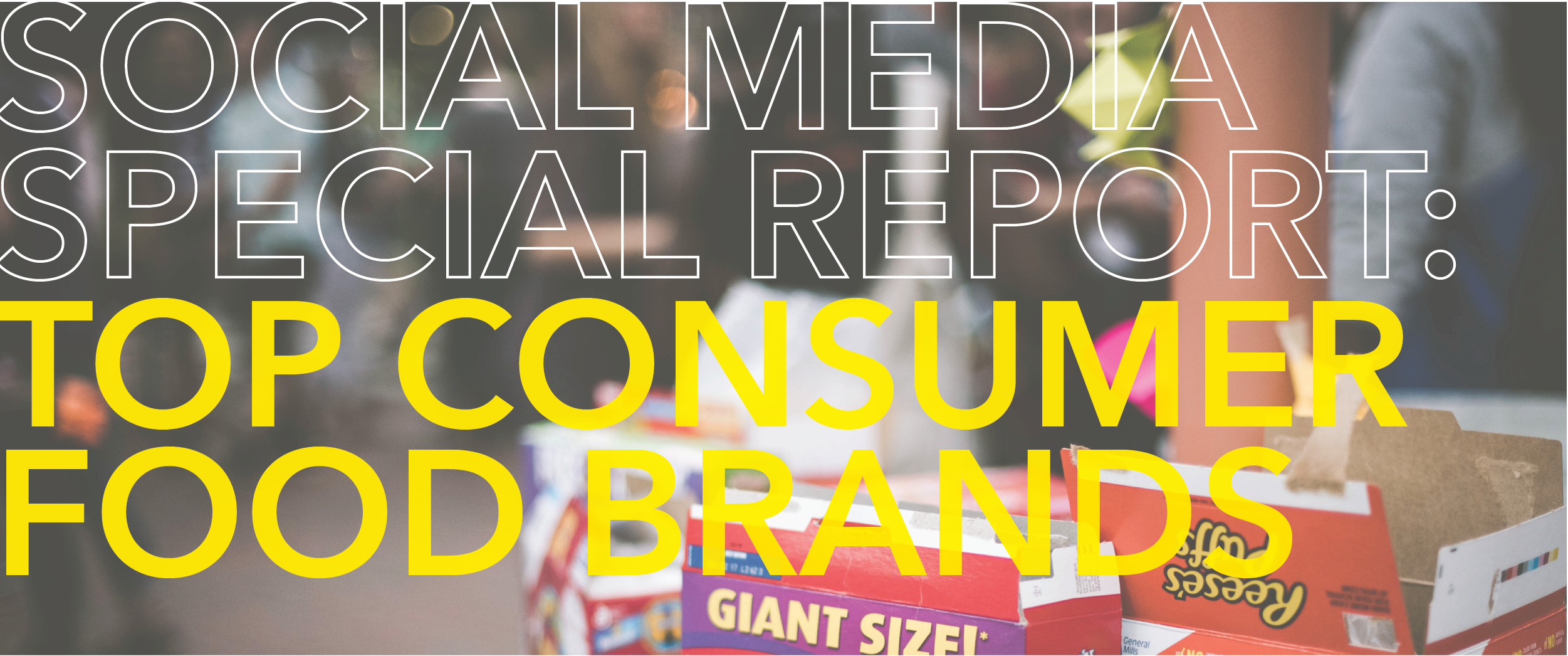 Social Media Special Report Top Consumer Food Brands